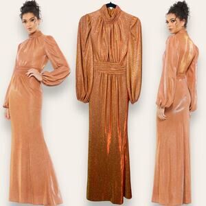 NWT MAC DUGGAL DRESS GOWN 2 MOTHER OF THE BRIDE EVENING FORMAL BRIDESMAID